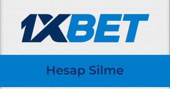 1xbet Hesap Silme