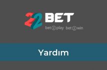 22bet Yardım